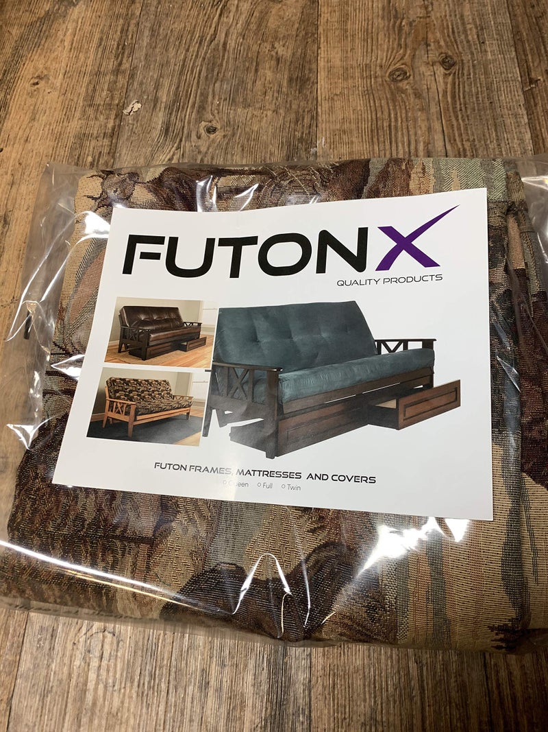 FutonX Futon Cover Only UpNorth Premium Fabric Collection Fits 6-8 inch Futon Mattress Full Size (Black Bear) - Image 5